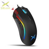 Delux M625 Backlight Gaming Mouse 