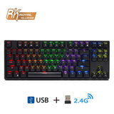 RK Sink87G Wireless+Wired duel mode mechanical Gaming Keyboard 