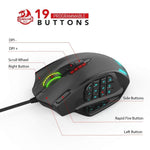 Redragon 19 Programmable Buttons M908  Gaming Mouse  Why Not Gamers