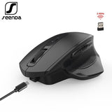 SeenDa Rechargeable silent click Wireless gaming Mouse