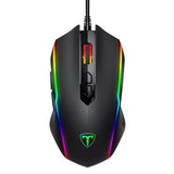 VicTsing 8 button RGB 8 Buttons 7200 DPI Adjustable best Gaming Mouse 