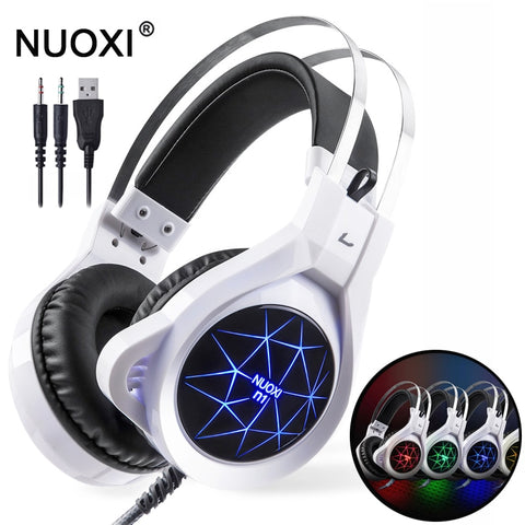 NUOXI N1 Stereo Gaming Headphones Deep Bass with mic | Why Not Gamers