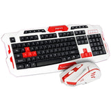 2.4GHz Wireless gaming keyboard & Mouse Combo pack 