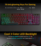 Best budget iMice 104 keys Backlit Gaming Keyboard for pc gaming