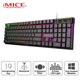 Best budget iMice 104 keys Backlit Gaming Keyboard for pc gaming