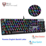 Motospeed CK104 Gaming Mechanical Keyboard 