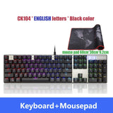 Motospeed CK104 Gaming Mechanical Keyboard 