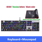 Motospeed CK104 Gaming Mechanical Keyboard 