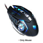 Hunterspider V1 stereo Gaming Combo Pack ( headset+ Mouse+ Mouse pad)