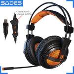 SADES A6 USB 7.1 Stereo wired gaming headphone wit mic |Why Not Gamers