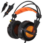 SADES A6 USB 7.1 Stereo wired gaming headphone wit mic |Why Not Gamers