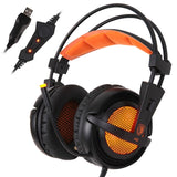 SADES A6 USB 7.1 Stereo wired gaming headphone wit mic |Why Not Gamers