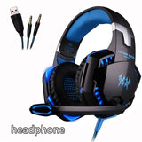 KOTION EACH  Gaming Headset Deep Bass Stereo Led light with microphone