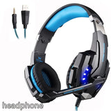 KOTION EACH  Gaming Headset Deep Bass Stereo Led light with microphone