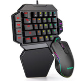 RedThunder One-Handed Backlit Gaming Keyboard 