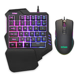 RedThunder One-Handed Backlit Gaming Keyboard 