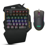 RedThunder One-Handed Backlit Gaming Keyboard 