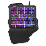 RedThunder One-Handed Backlit Gaming Keyboard 
