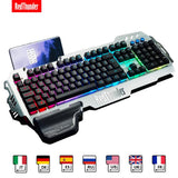 RedThunder K900 RGB  Metal Cover Gaming Mechanical Keyboard 
