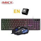iMice backlit mechanical Gaming keyboard and Mouse Combo Pack for 17$ 