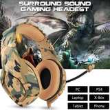 BEESCLOVER K1 Stereo Bass Surround  Gaming Headphones with microphone